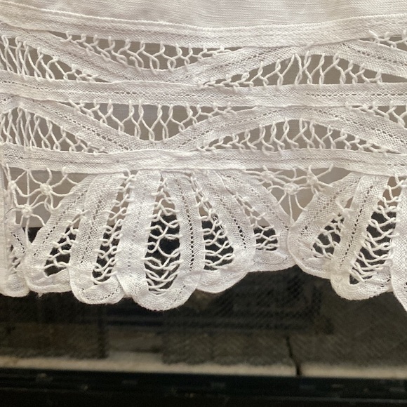 NWT K Woman Petite Collection white top with padded shoulders. Size 18WP - Picture 4 of 9